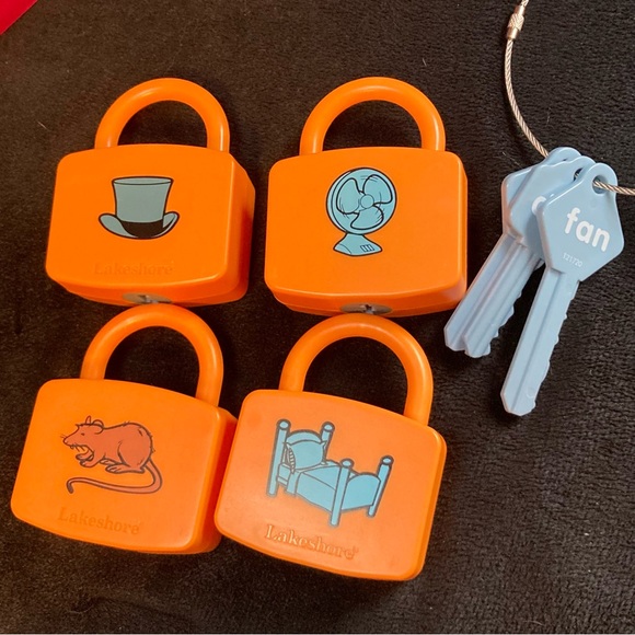 Simple Words Learning Locks - Multicolor - Picture 8 of 15